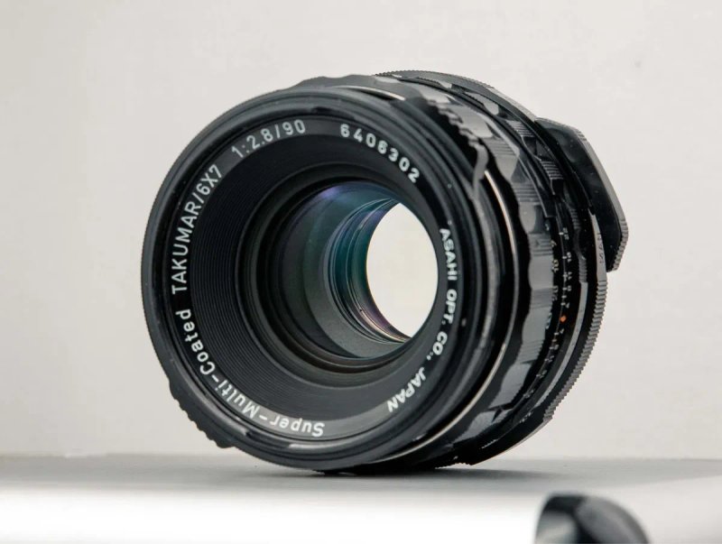 Плівкова камера Pentax 67 6x7 MLU, обʼєктив 90mm 2.8 LS — фото 8