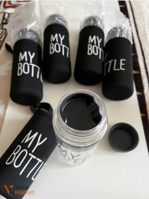 Пляшки для води "MY BOTTLE" в чохлі