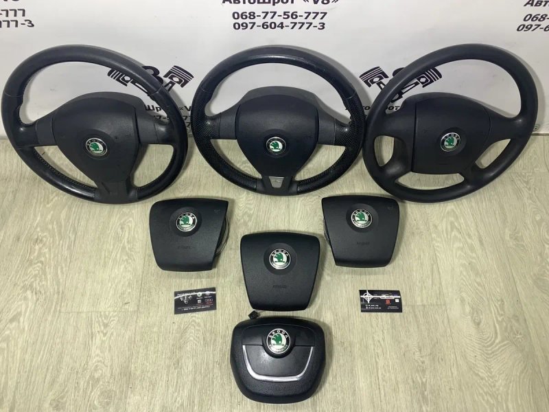 Подушка безпеки Airbag руля безпека руль VRS Шкода Skoda — фото 2