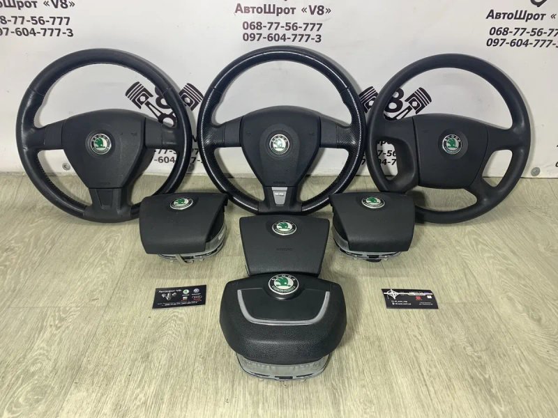 Подушка безпеки Airbag руля безпека руль VRS Шкода Skoda — фото 3