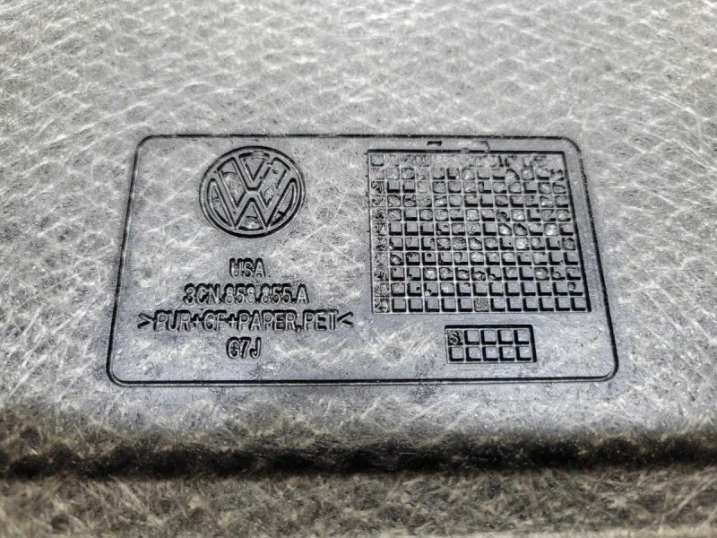 Полка шторка багажника кришка ніши ниши Volkswagen Atlas 2020 2021 2022 2023 2024 — фото 3