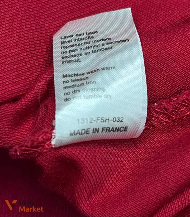 Поло Lacoste Live XL червоне — фото 3