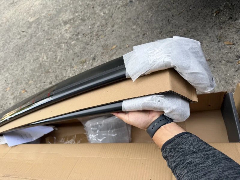 Поперечини перемички рейлінги багажник нові Tesla Тесла model 3 Performance thule — фото 5