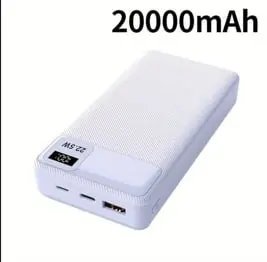 Потужний повербанк 20000 mAh / 22.5W з LED-дисплеєм