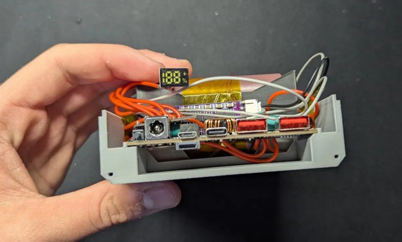 повербанк на 50000 mAh на елементах 21700, Активний балансир — фото 5