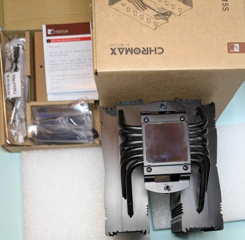 Повітряне охолодження Noctua NH-D15S chromax.black — фото 4