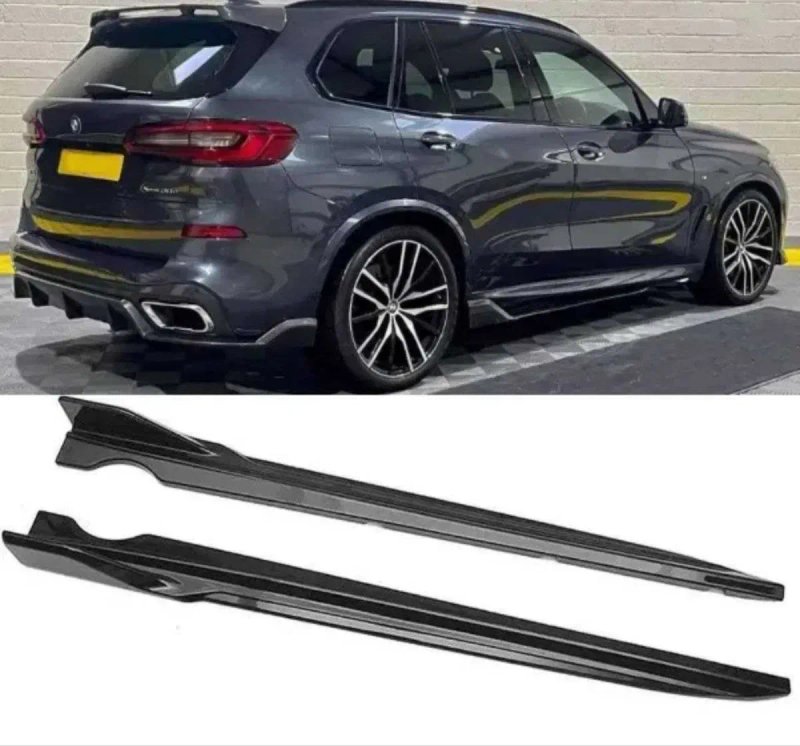 Повний обвіс для BMW X5 M F95 G05 LCI сплітер cпойлер леза на пороги накладки заднього бампера — фото 4