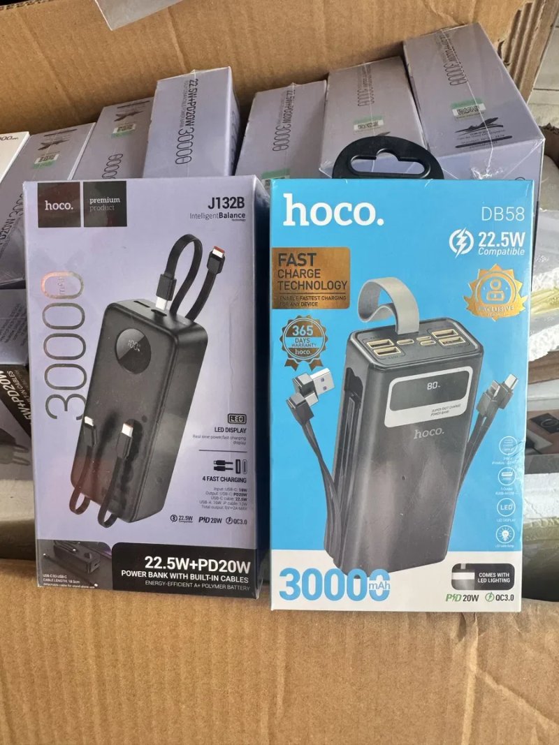 Power bank Hoco J132B 30000 mAh PD20W+QC3.0(22.5W) — фото 2