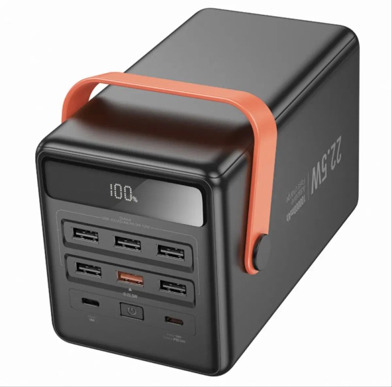Power Bank Hoco J142 Surpass 100000mAh 22.5W+PD20W (з ліхтарем) — фото 4