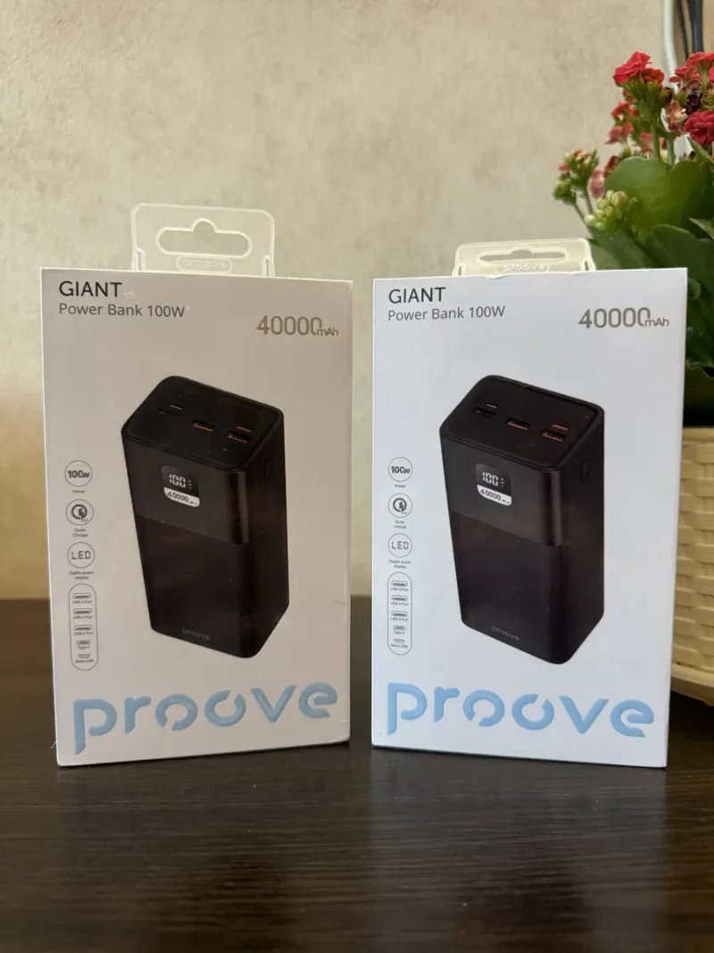 Power Bank PROOVE Giant 40000mAh  100w — фото 3