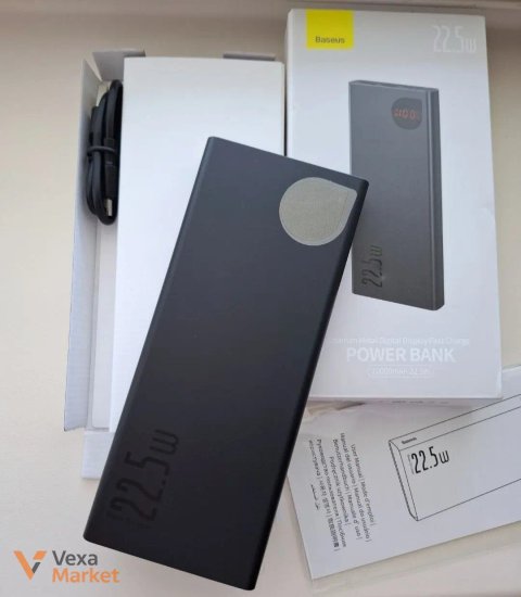 Powerbank Baseus 10000mAh 22.5W та кабель Type-C to Type-C 100W