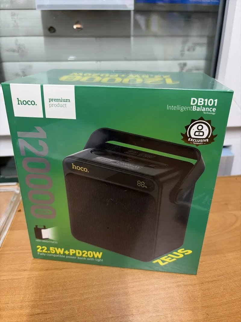 PowerBank Hoco DB101 120000 mAh 22,5W — фото 2