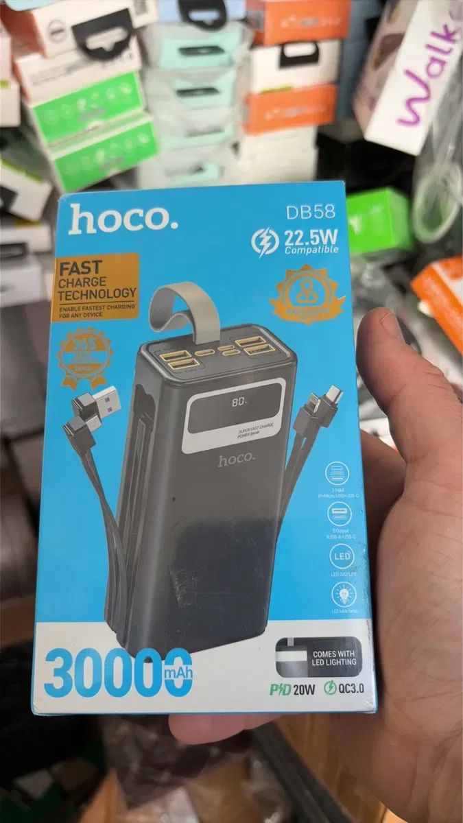PowerBank Hoco DB58 30000mAh22.5W — фото 2