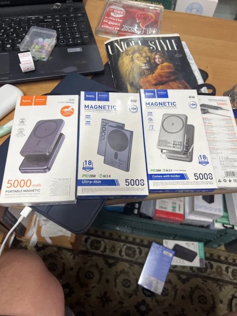 PowerBank hoco Q36 5000 mAh magnetik