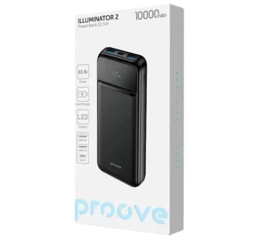 PowerBank Proove ILLUMINATOR 10000mAh — фото 3