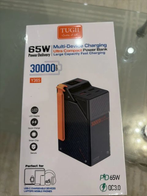 PowerBank Tugii Y365 30000mAh65W