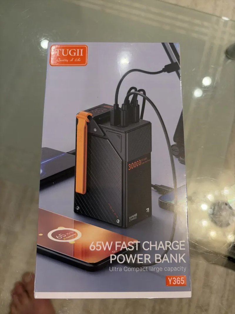 PowerBank Tugii Y365 30000mAh65W — фото 2