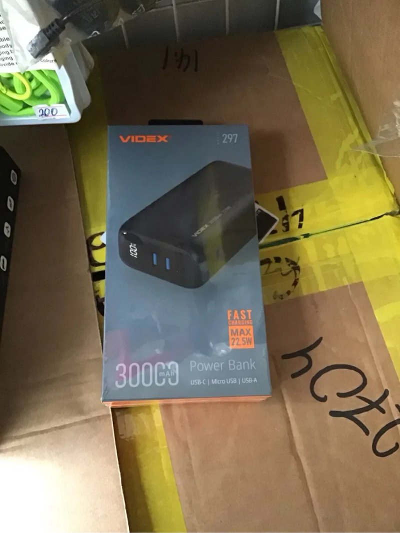 PowerBank Videx 297 30000mAh 22.5W — фото 2