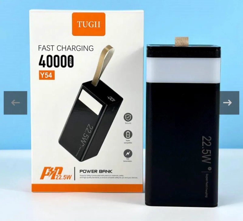 PowerBank WUW-TUGII Y54 40000mAh PD22.5W — фото 2