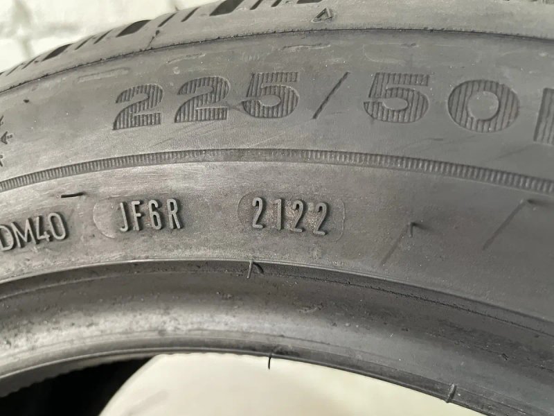Практично нові зимові шини DUNLOP 225/50 R17 резина Р17 — фото 7