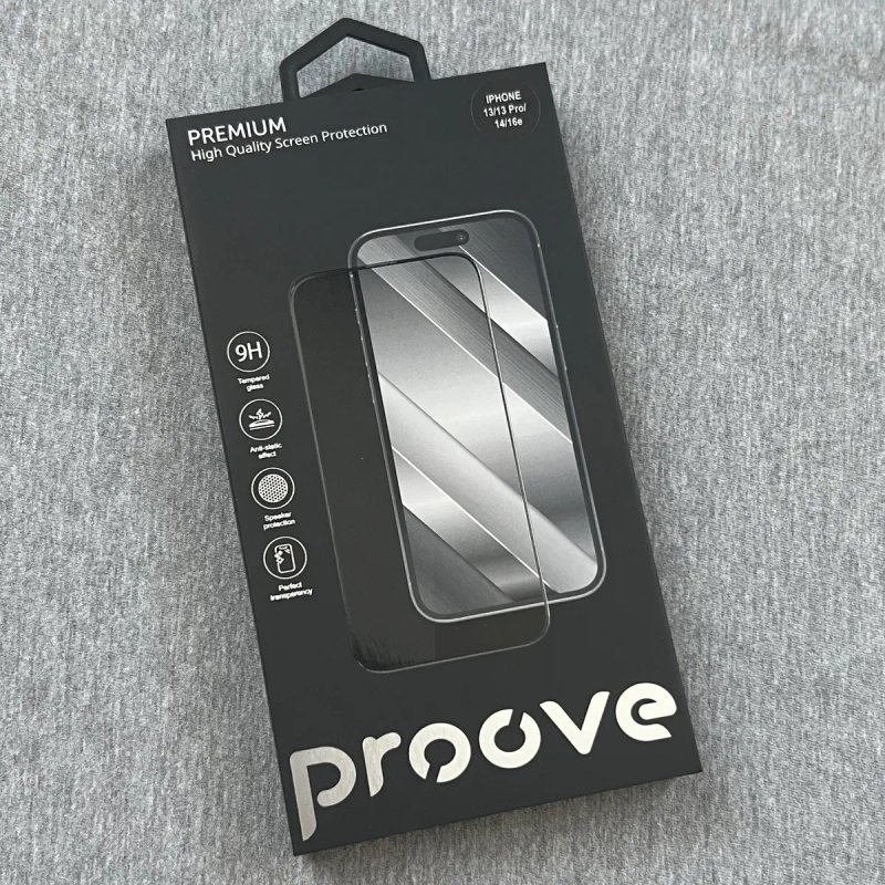 Преміальне захисне скло | Proove Premium | для iPhone 17/16/15 | ВЕЛИКА НАЯВНІСТЬ | ПРЕМІУМ СКЛО ! — фото 4