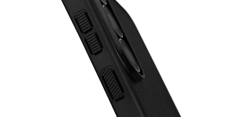 Премиальный чехол Dbrand GRIP для Samsung Galaxy S26 и виниловый скин "Black swarm" — фото 2