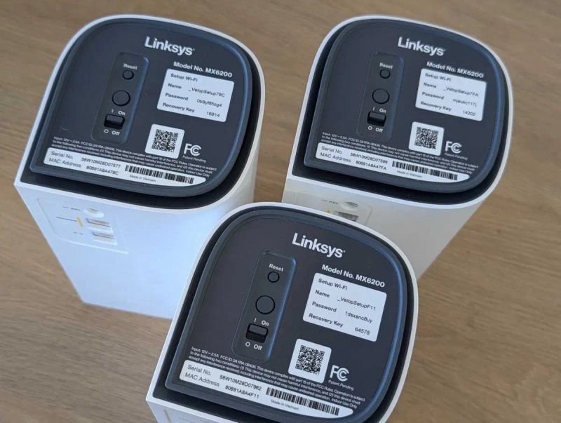 Премиум Wi-Fi 6E Pro Linksys Velop MX6200 роутер трех диапазонная система USA — фото 4