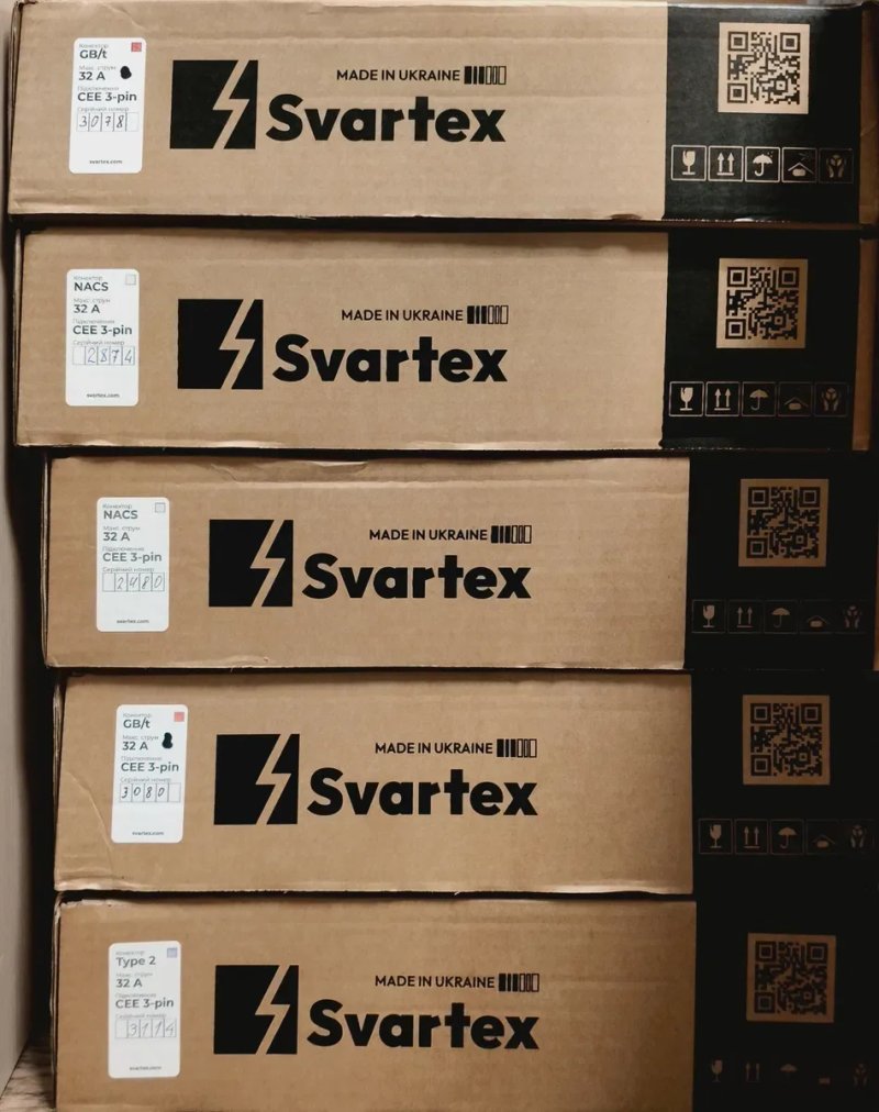 ПРЕМІУМ‼️Зарядка SVARTEX 32А 7kw Type 1/Type 2 GBT Tesla Гарантія 1 рік Зарядний пристрій для електроавтомобіля свартекс — фото 4