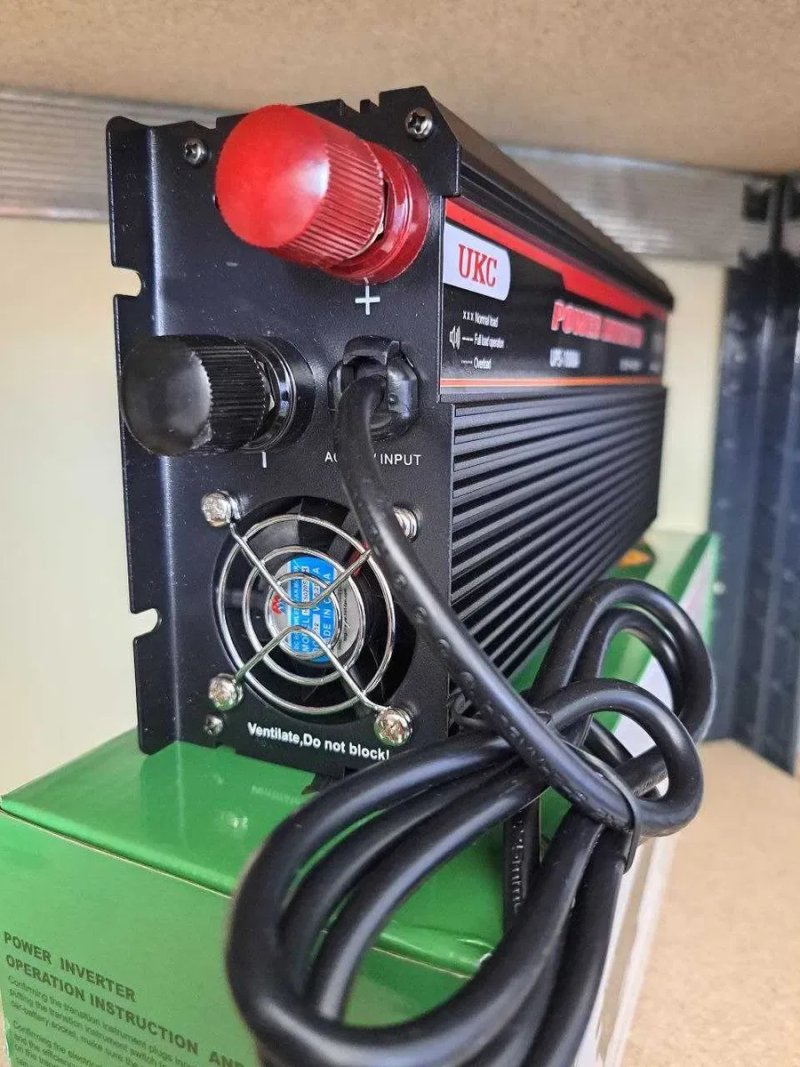Преобразователь інвертор + зарядка 20А 12-220V 1800W Инвертор ИБП ДБЖ — фото 3