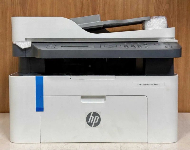Принтер БФП HP Laser MFP 137fnw Wi-Fi — фото 3