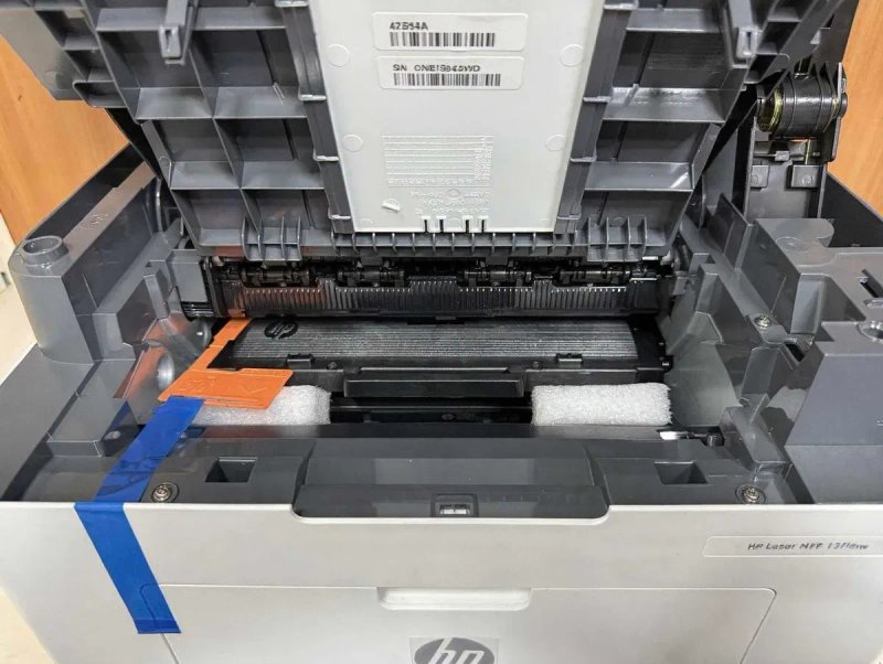 Принтер БФП HP Laser MFP 137fnw Wi-Fi — фото 8