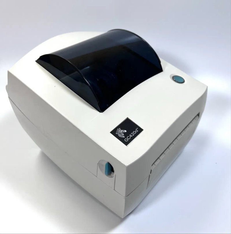 Принтер етикеток Zebra GC420d для Нової Пошти (Нова Термоголовка) — фото 4