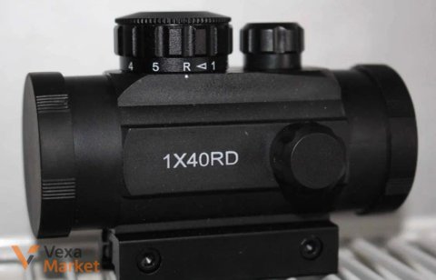 Приціл коліматорний 1x40RD для страйкболу та пневматики