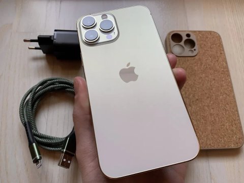 13 PRO MAX 1 Tb Терабайт Gold Золотий 93% Акумулятор ФІЗИЧНА СІМ КАРТА