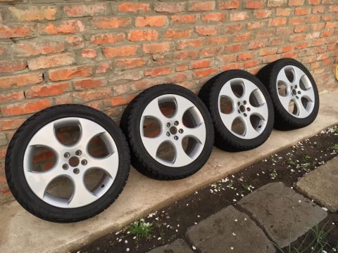 Продам диски 5 100 R17 Ronal Оригінал vw Стан Ідеал