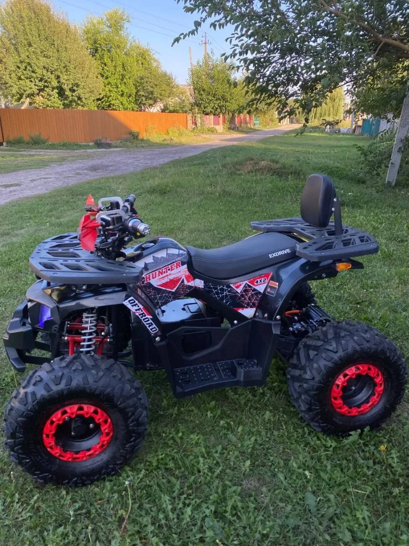 Продам електроквадроцикл EXDRIVE HUNTER 1500W 60V стан нового квадроцикла — фото 5