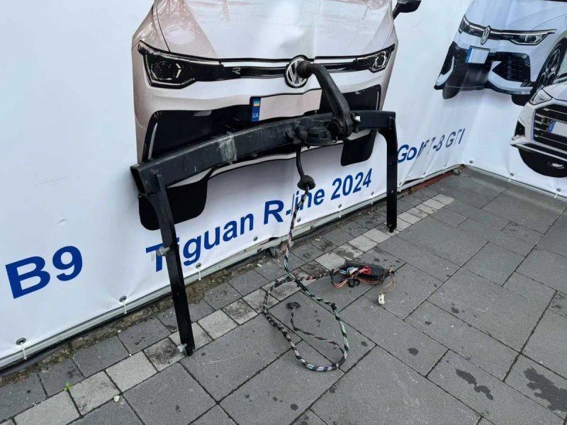Продам фаркоп гак Golf 5-6 Jeeta 5-6 USA Європа 1km092155a оригінал універсал блок узгодження фішка — фото 2