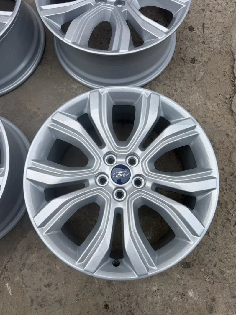 Продам комплект дисков р19 5/108 ford edge резина датчики давления — фото 2