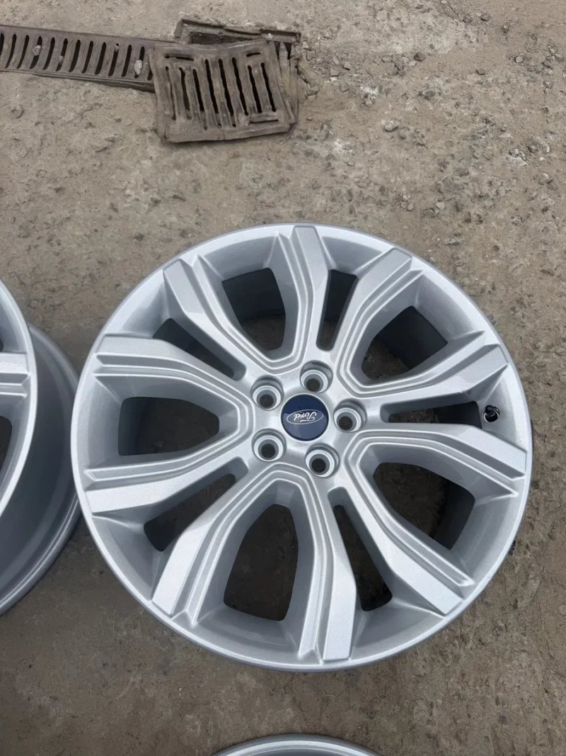 Продам комплект дисков р19 5/108 ford edge резина датчики давления — фото 3
