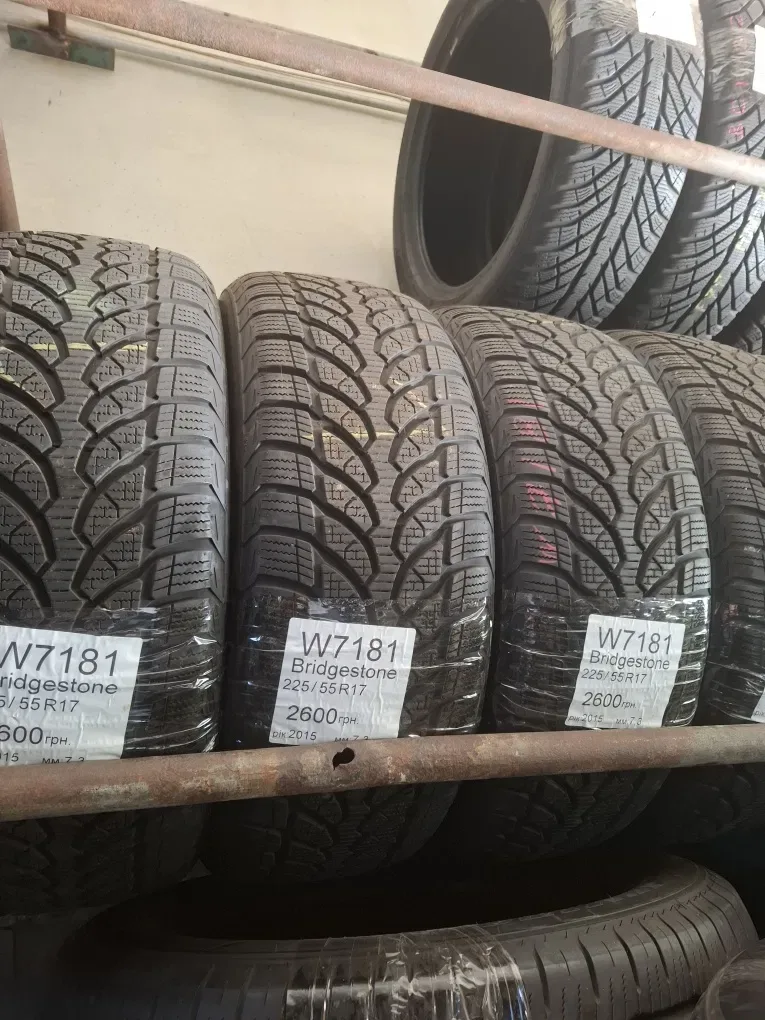 Продам зимові шини, колеса 225/55 r17 — фото 4