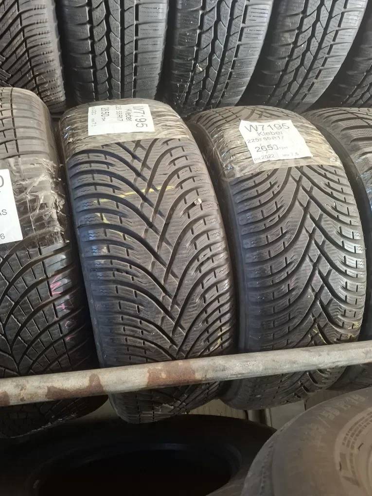 Продам зимові шини, колеса 225/55 r17 — фото 5