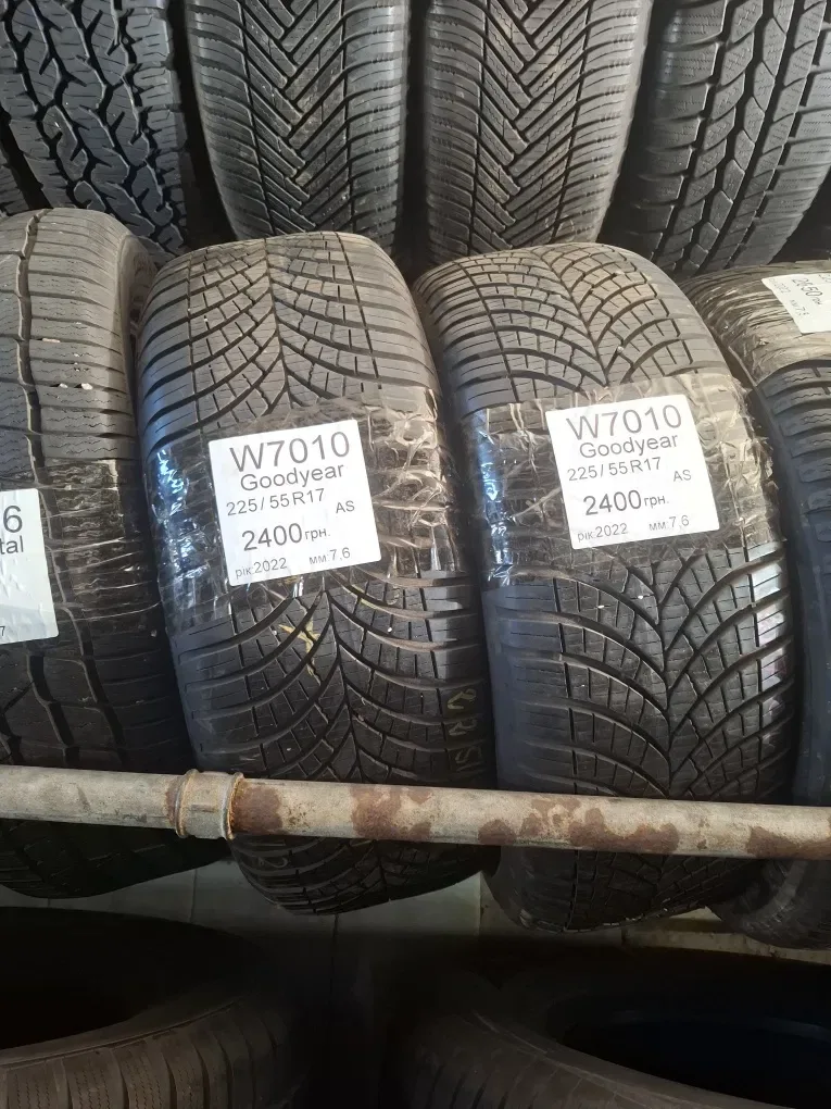 Продам зимові шини, колеса 225/55 r17 — фото 6