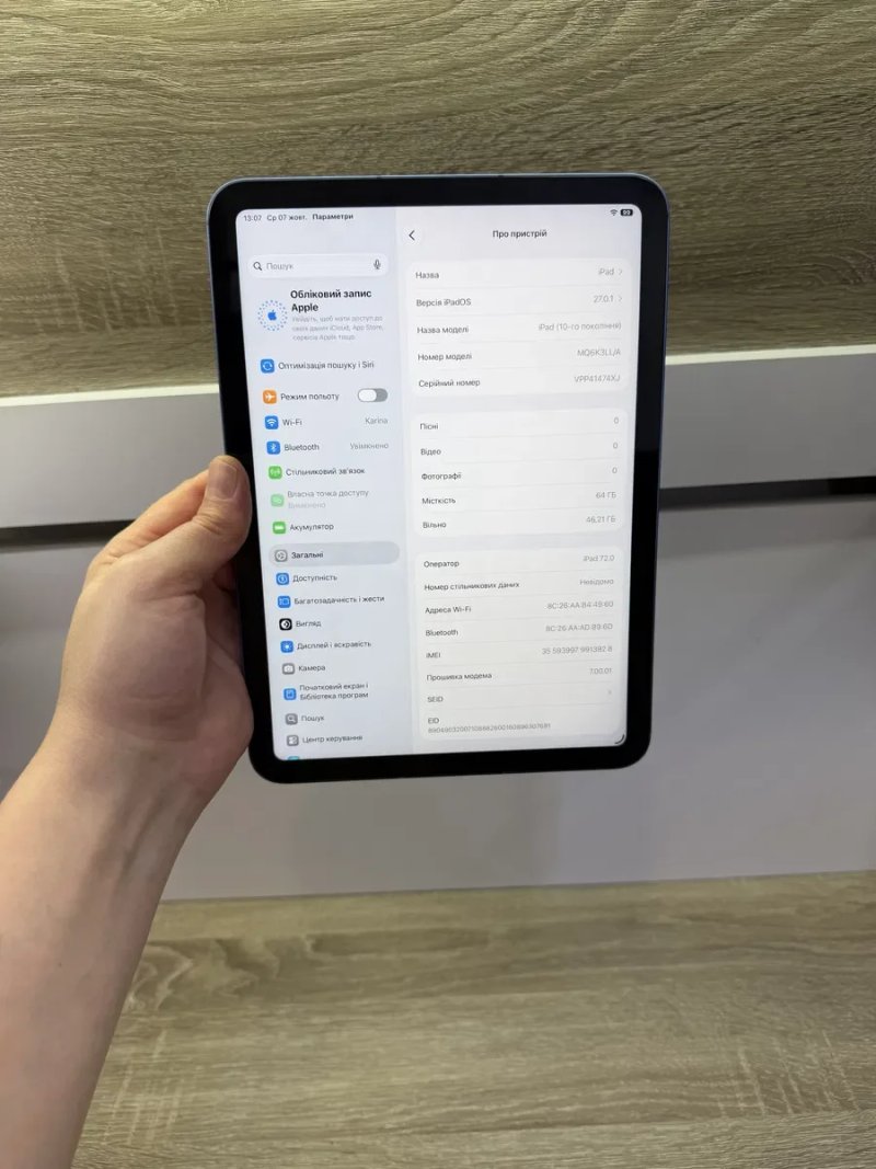 Продається iPad 10-го покоління LTE + Wi-Fi  хорошому стані. — фото 4