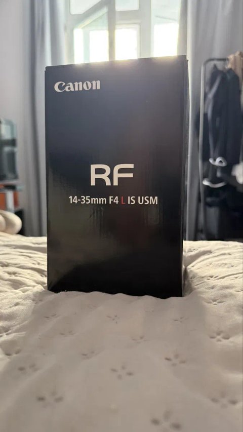 Продаю объектив Canon rf 14-35 mm F4 L IS USM НОВЫЙ