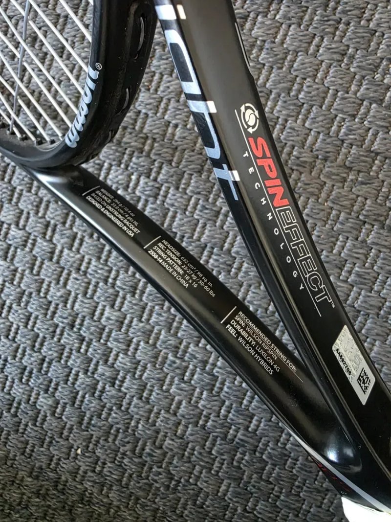 Професійна тенісна ракетка Wilson Blade 98S (Spin Effect) 294г, — фото 4
