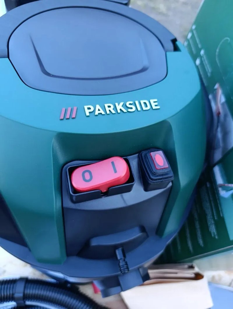 Промисловий миючий пилосос Parkside PWS 20 F5 1600 Вт вологе/сухе прибирання, миючий пилосос парксайд, полисос моющий — фото 6