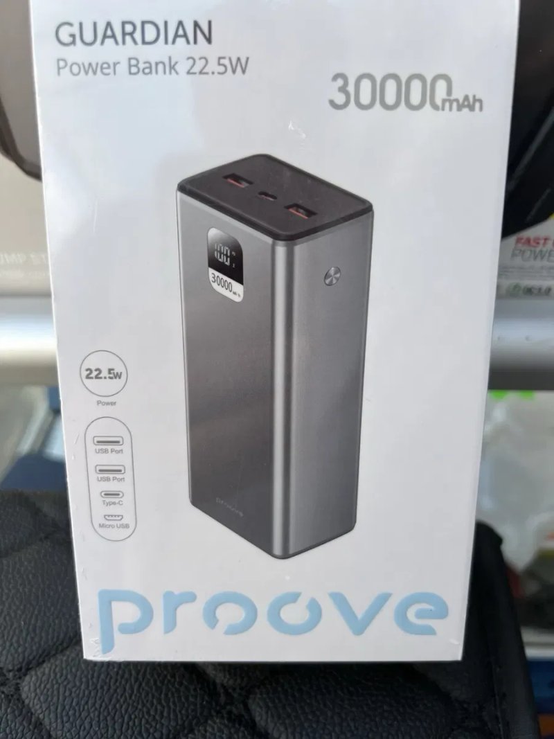 Proove power bank 30000mAh 22,5w гардіан — фото 2