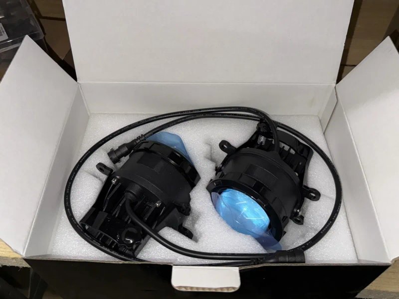 Противотуманки 95Ватт LED туманки Renault Nissan Subaru Ford Mitsubishi Honda — фото 6