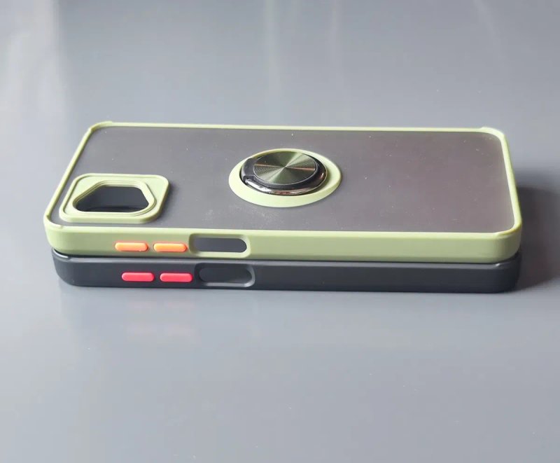 Противоударный чехол с кольцом подставкой для Motorola G24 G32 G54 G84 — фото 5