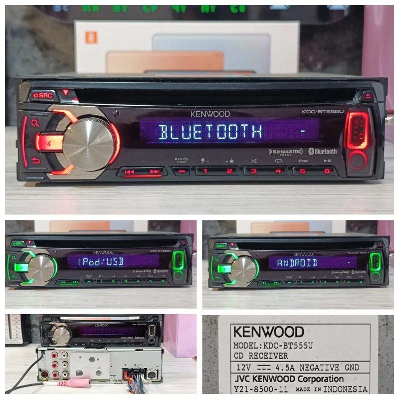 Процесорний Kenwood kdc-BT/Bluetooth audio — фото 4